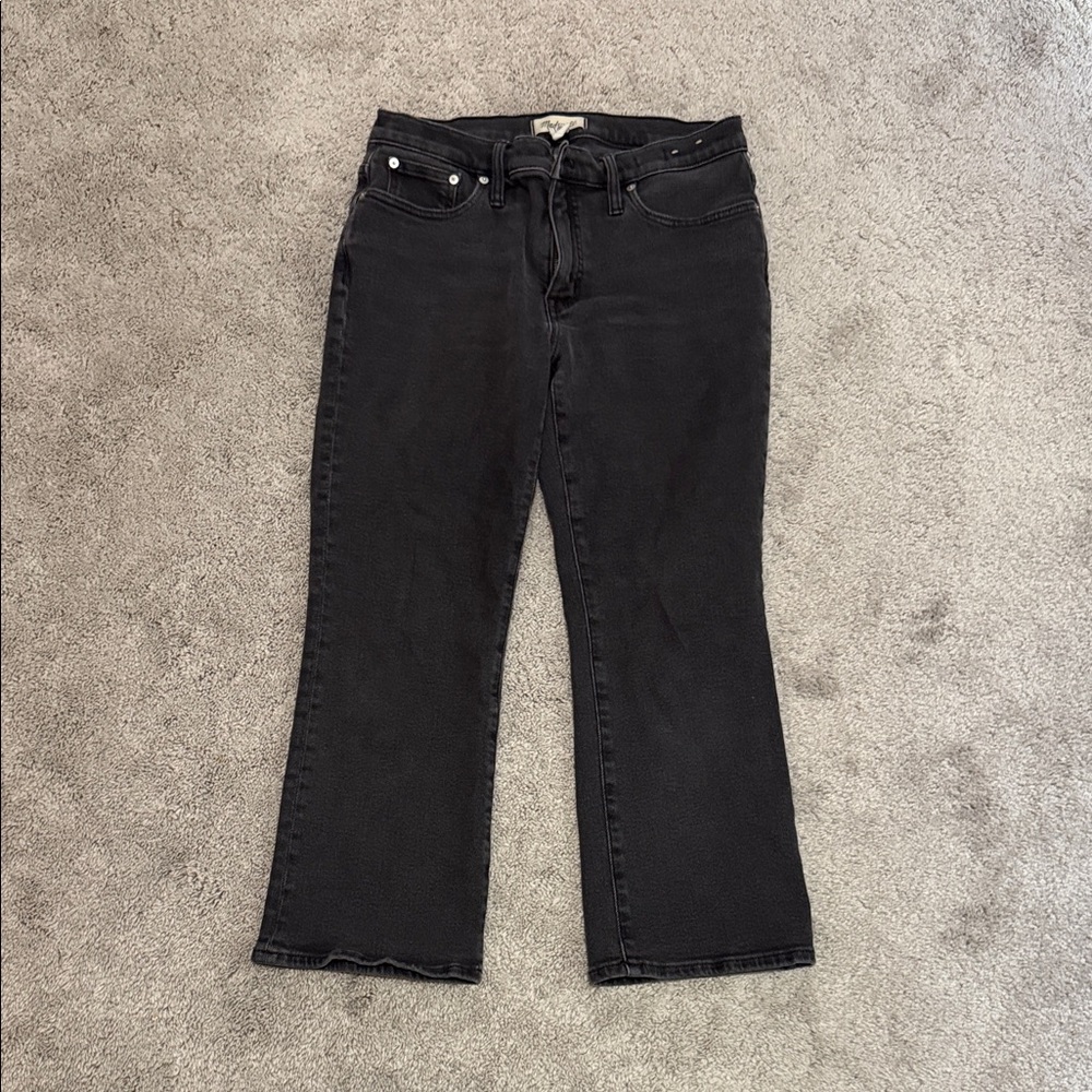 Madewell Charcoal Denim Jeans - Picture 4 of 7